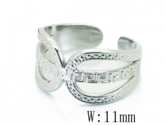 HY Jewelry Wholesale Stainless Steel 316L Open Rings-HY20R0062LL