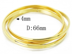 HY Stainless Steel 316L Bangle (Merger)-HY19B0415HOS