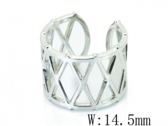 HY Jewelry Wholesale Stainless Steel 316L Open Rings-HY20R0013MQ