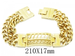 HY Wholesale 316L Stainless Steel ID Bracelets-HY08B0752IJE