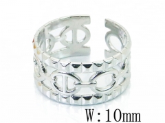 HY Jewelry Wholesale Stainless Steel 316L Open Rings-HY20R0011MW