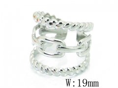 HY Jewelry Wholesale Stainless Steel 316L Open Rings-HY20R0003MA