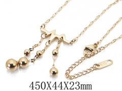 HY Wholesale Stainless Steel 316L Jewelry Necklaces-HY19N0220HDD