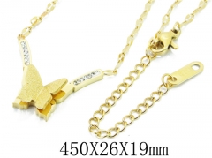 HY Wholesale Stainless Steel 316L Jewelry Necklaces-HY19N0129PB