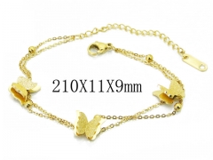 HY Wholesale Stainless Steel 316L Charm Bracelets-HY19B0346PT