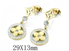 HY Wholesale Stainless Steel Earrings-HY32E0126OL