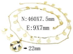 HY Wholesale 316L Stainless Steel jewelry Set-HY12S0957HIW