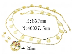 HY Wholesale 316L Stainless Steel jewelry Set-HY12S0956HIX