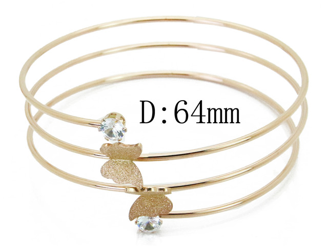 HY Wholesale Stainless Steel 316L Bangle-HY19B0471HJW