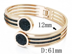 HY Wholesale Stainless Steel 316L Bangle-HY19B0462IJA