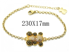 HY Wholesale 316L Stainless Steel Jewelry Bracelets-HY90B0419IWW