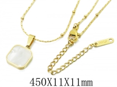 HY Wholesale Stainless Steel 316L Jewelry Necklaces-HY09N1077OL