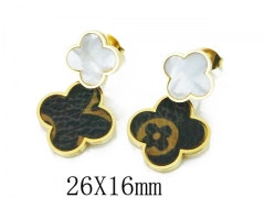 HY Wholesale Stainless Steel Jewelry Earrings-HY32E0135HAA