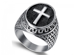 HY Wholesale 316L Stainless Steel Religion Rings-HY0029R062