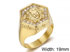 HY Wholesale 316L Stainless Steel Rings-HY0029R015