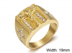 HY Wholesale 316L Stainless Steel Rings-HY0029R030