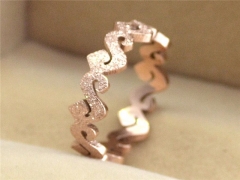 HY Wholesale 316L Stainless Steel Fashion Rings-HY0033R120