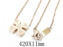 HY Wholesale Stainless Steel 316L Jewelry Necklaces-HY47N0021LL