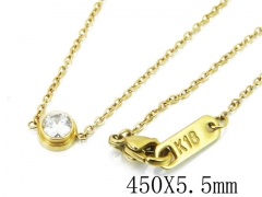 HY Wholesale Stainless Steel 316L Jewelry Necklaces-HY47N0097MF