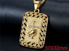 HY Jewelry Wholesale Stainless Steel Pendant (not includ chain)-HY0029P348