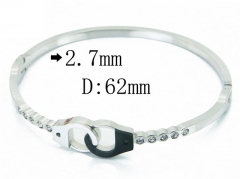 HY Wholesale Stainless Steel 316L Bangle-HY09B1089HKZ