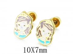 HY Wholesale Stainless Steel Jewelry Studs Earrings-HY67E0395LA