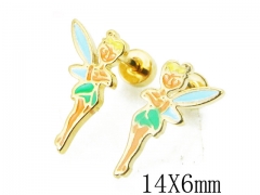 HY Wholesale Stainless Steel Jewelry Studs Earrings-HY67E0413LR