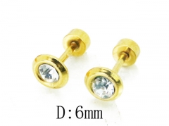 HY Wholesale Stainless Steel Jewelry Studs Earrings-HY67E0401HO