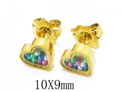 HY Wholesale 316L Stainless Steel Earrings-HY90E0306HJE