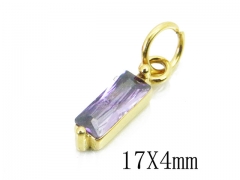 HY Wholesale 316L Stainless Steel Fashion Pendant-HY15P0402KOV