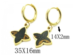 HY Wholesale 316L Stainless Steel Earrings-HY32E0143OL