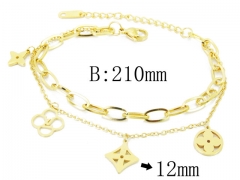 HY Wholesale 316L Stainless Steel Bracelets-HY80B1181HAA