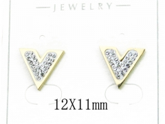 HY Wholesale 316L Stainless Steel Earrings-HY80E0525LL