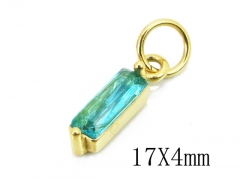 HY Wholesale 316L Stainless Steel Fashion Pendant-HY15P0399KOT