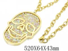 HY Wholesale Stainless Steel 316L Jewelry Necklaces-HY80N0420HME