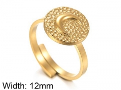 HY Wholesale 316L Stainless Steel Fashion Rings-HY0035R042