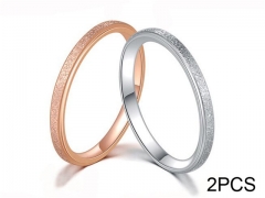 HY Wholesale 316L Stainless Steel Fashion Rings-HY0032R013