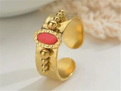 HY Wholesale 316L Stainless Steel Fashion Rings-HY0035R155