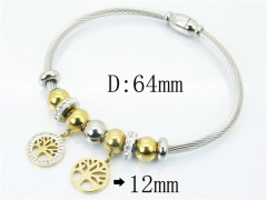 HY Wholesale Stainless Steel 316L Bangle-HY09B1150HMC