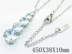 HY Wholesale Stainless Steel 316L Jewelry Necklaces-HY19N0262OT