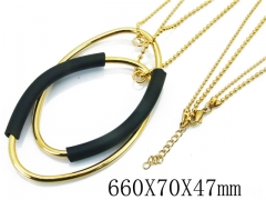 HY Wholesale Stainless Steel 316L Jewelry Necklaces-HY64N0103HIR