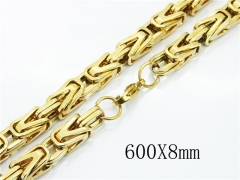 HY Wholesale Stainless Steel 316L Byzantine Chain-HY55N0525IJD