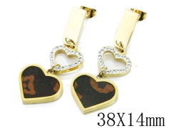 HY Wholesale 316L Stainless Steel Drops Earrings-HY80E0527PR