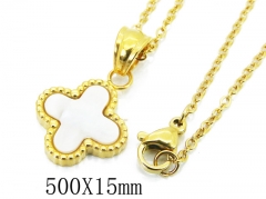 HY Wholesale Stainless Steel 316L Jewelry Necklaces-HY64N0130OS