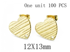 HY Wholesale Stainless Steel 316L Earrings Fitting-HY70A1749MTT