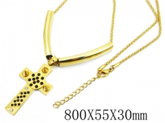 HY Wholesale Stainless Steel 316L Jewelry Necklaces-HY64N0114HOD