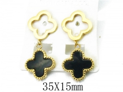 HY Wholesale 316L Stainless Steel Drops Earrings-HY64E0468PS