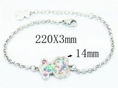 HY Stainless Steel 316L Bracelet (Bear Style)-HY90B0427HNW