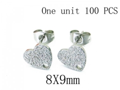 HY Wholesale Stainless Steel 316L Earrings Fitting-HY70A1775JAA