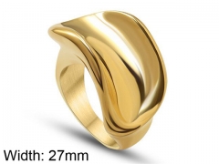 HY Wholesale 316L Stainless Steel Rings-HY0039R132